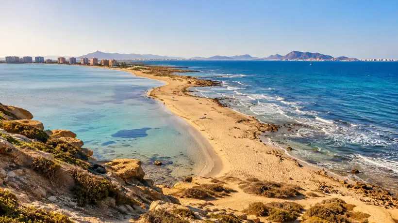 Las 7 mejores playas de La Manga del Mar Menor: cuál elegir